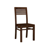 Dumdum Solid Sheesham Wood Chair (Walnut Finish)